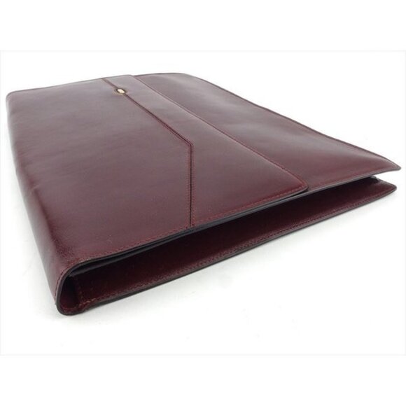 Bally Handbags - BALLY Business bag Bordeaux gold Women Authentic secondhand